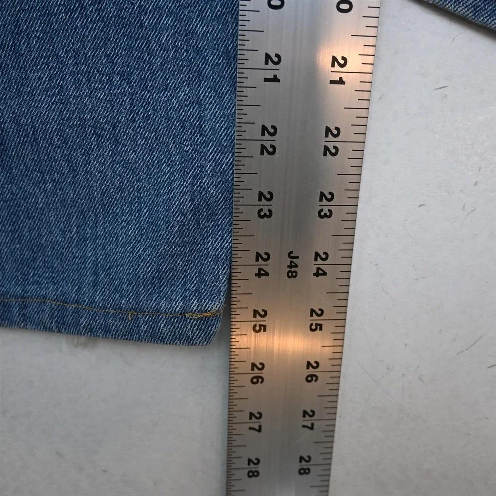 Levis 50x26 Light Stonewash Denim 560 Comfort Loose Tapered Mens Jeans